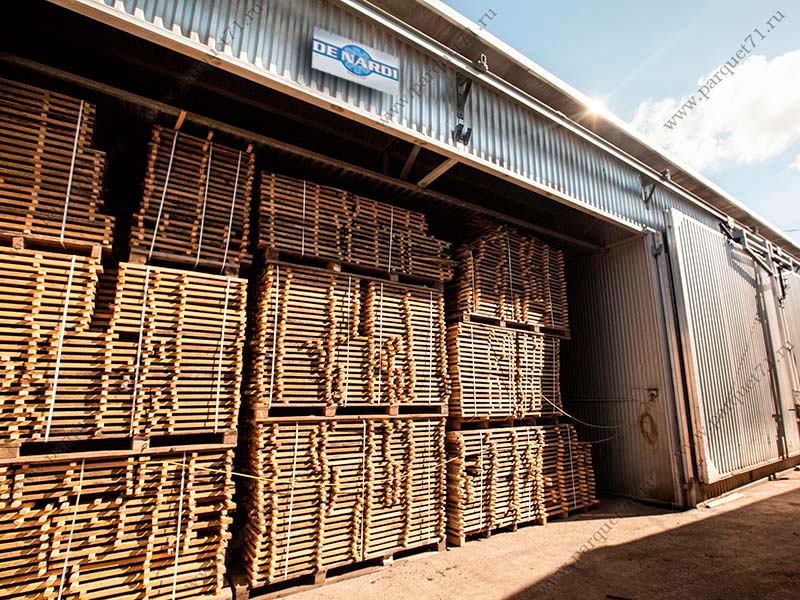 Modern kilns for wood