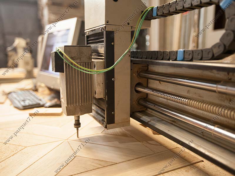 Artistic parquet production