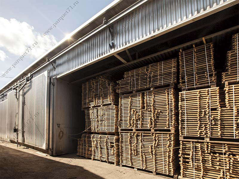 Drying wood