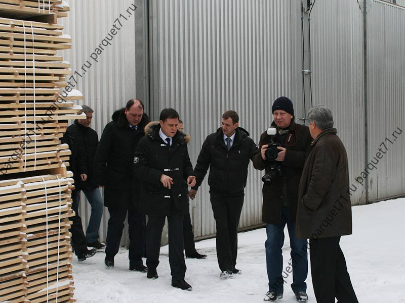 Inspection of the territory by the governor of Tula